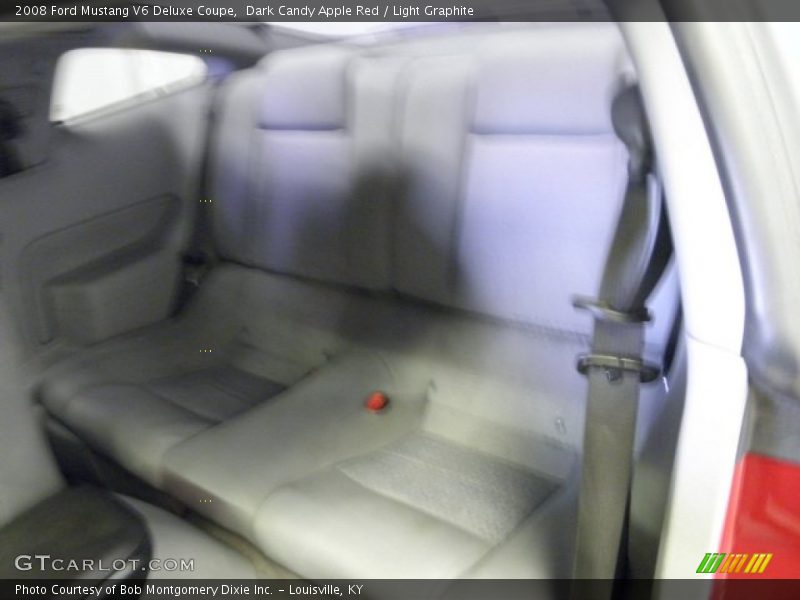 Dark Candy Apple Red / Light Graphite 2008 Ford Mustang V6 Deluxe Coupe