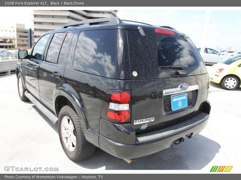 Black / Black/Stone 2008 Ford Explorer XLT