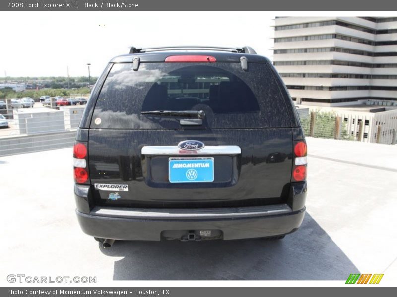Black / Black/Stone 2008 Ford Explorer XLT