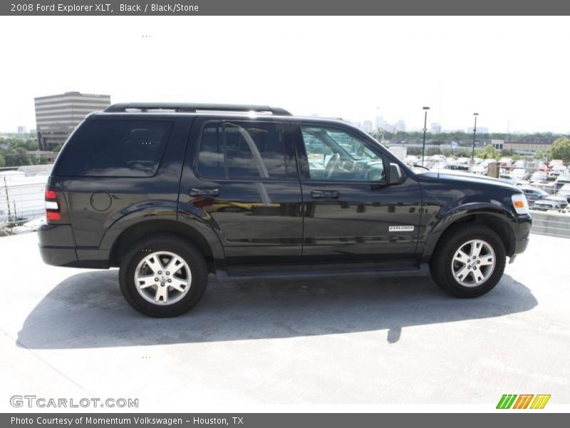 Black / Black/Stone 2008 Ford Explorer XLT