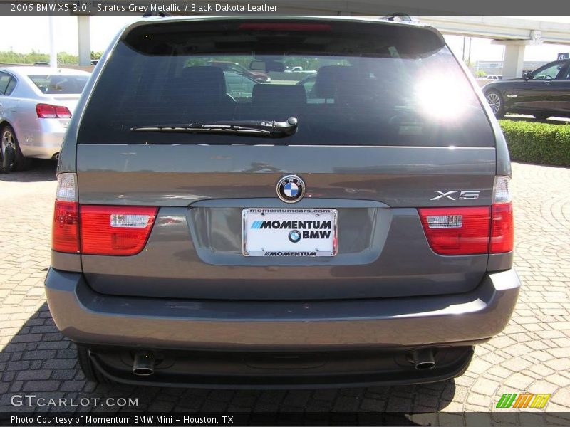 Stratus Grey Metallic / Black Dakota Leather 2006 BMW X5 3.0i