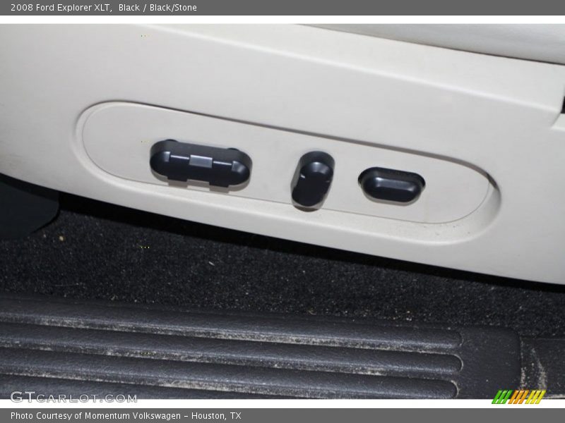 Black / Black/Stone 2008 Ford Explorer XLT
