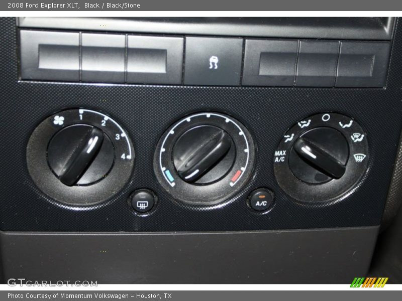 Black / Black/Stone 2008 Ford Explorer XLT