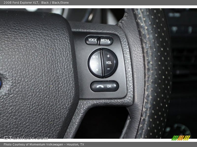 Black / Black/Stone 2008 Ford Explorer XLT
