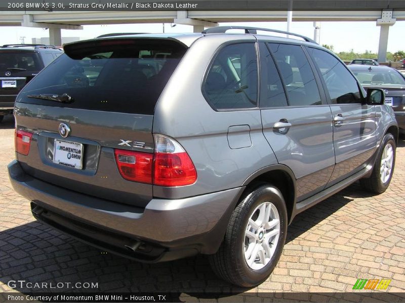 Stratus Grey Metallic / Black Dakota Leather 2006 BMW X5 3.0i
