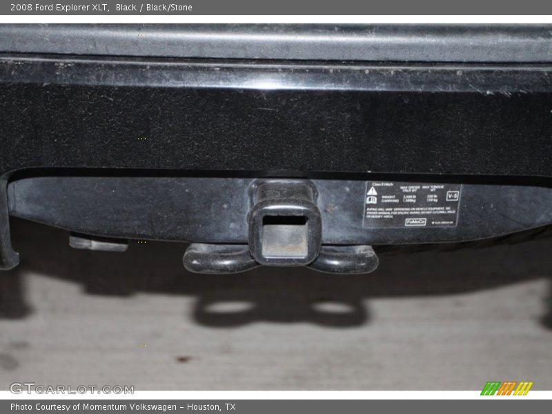 Black / Black/Stone 2008 Ford Explorer XLT
