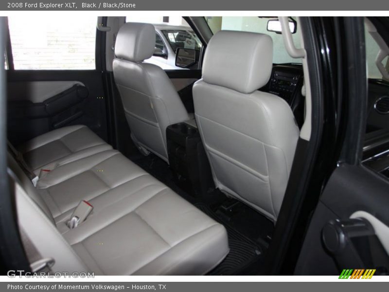 Black / Black/Stone 2008 Ford Explorer XLT