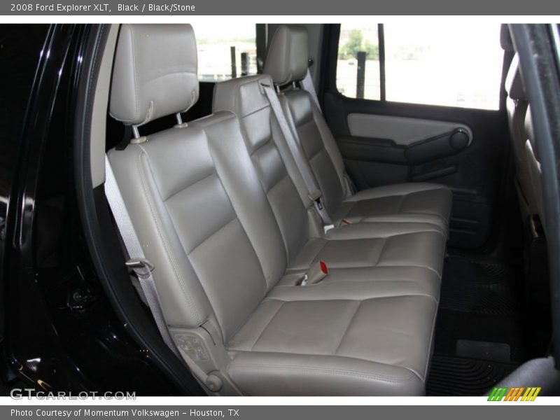 Black / Black/Stone 2008 Ford Explorer XLT