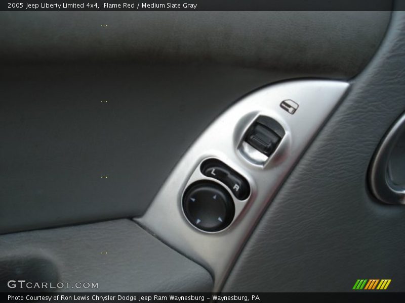 Flame Red / Medium Slate Gray 2005 Jeep Liberty Limited 4x4