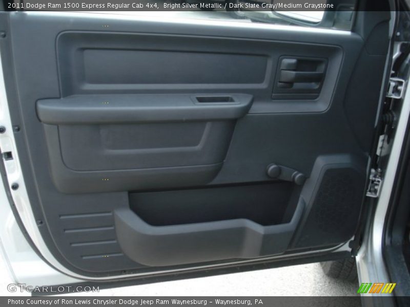 Bright Silver Metallic / Dark Slate Gray/Medium Graystone 2011 Dodge Ram 1500 Express Regular Cab 4x4