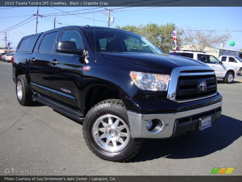 Black / Graphite Gray 2010 Toyota Tundra SR5 CrewMax