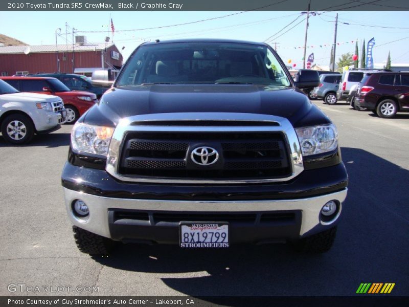 Black / Graphite Gray 2010 Toyota Tundra SR5 CrewMax