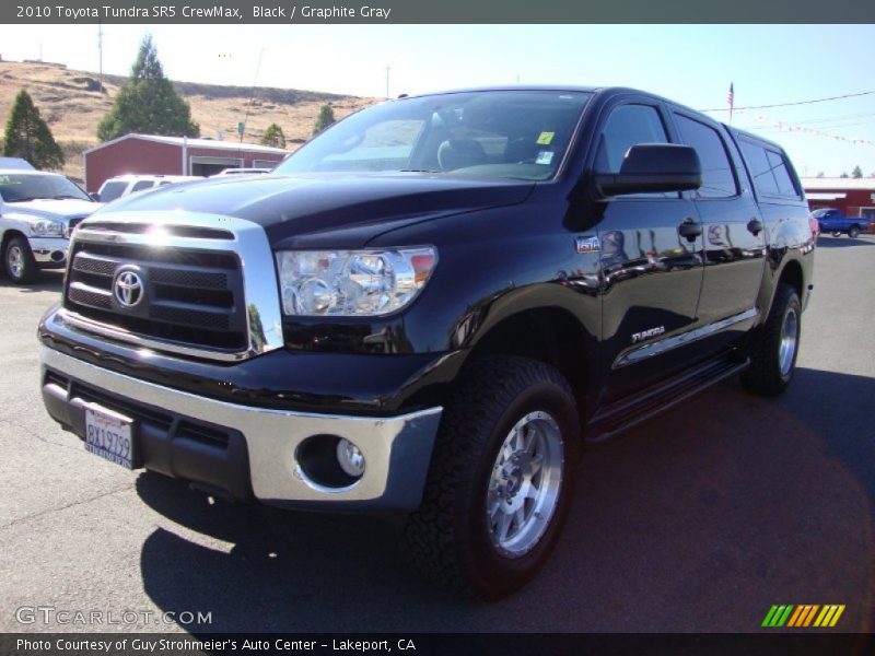 Black / Graphite Gray 2010 Toyota Tundra SR5 CrewMax