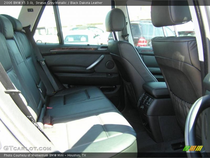 Stratus Grey Metallic / Black Dakota Leather 2006 BMW X5 3.0i