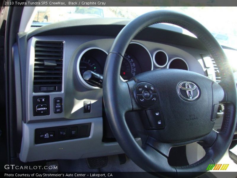 Black / Graphite Gray 2010 Toyota Tundra SR5 CrewMax
