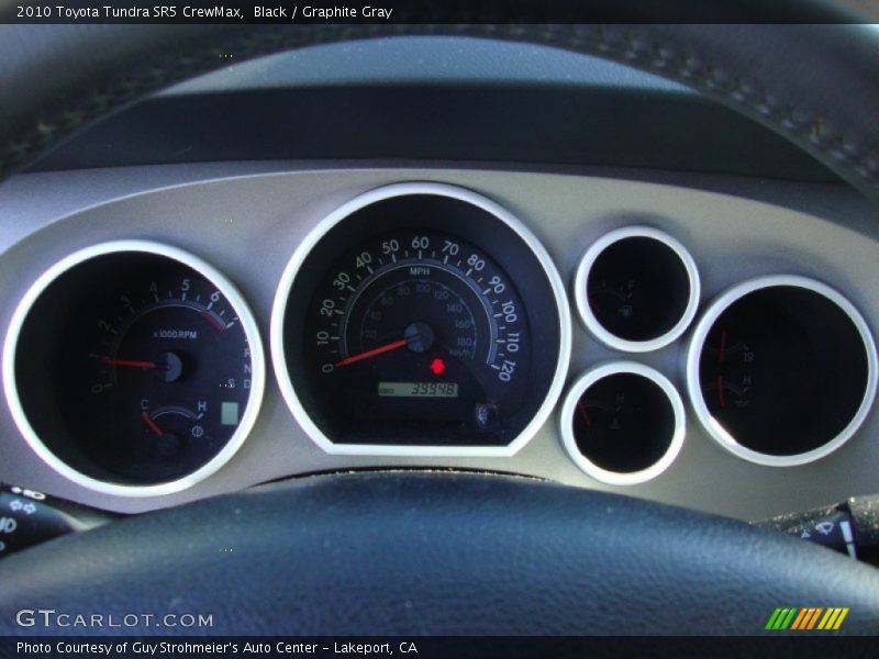 Black / Graphite Gray 2010 Toyota Tundra SR5 CrewMax