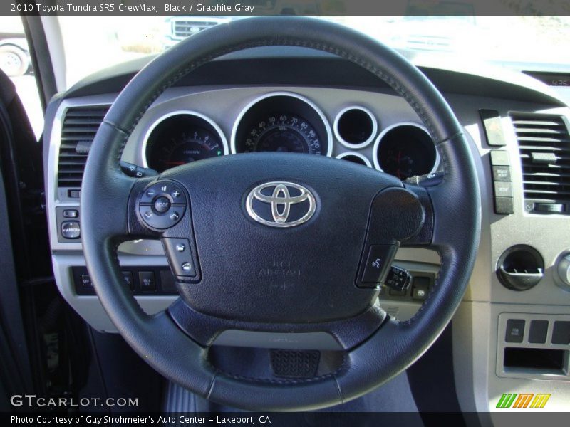 Black / Graphite Gray 2010 Toyota Tundra SR5 CrewMax