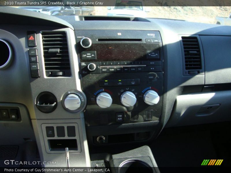 Black / Graphite Gray 2010 Toyota Tundra SR5 CrewMax