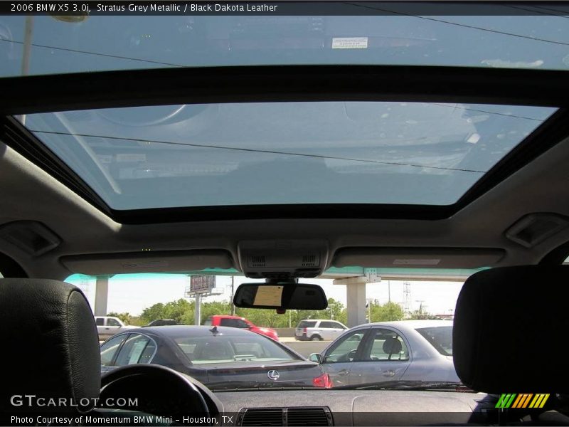 Stratus Grey Metallic / Black Dakota Leather 2006 BMW X5 3.0i
