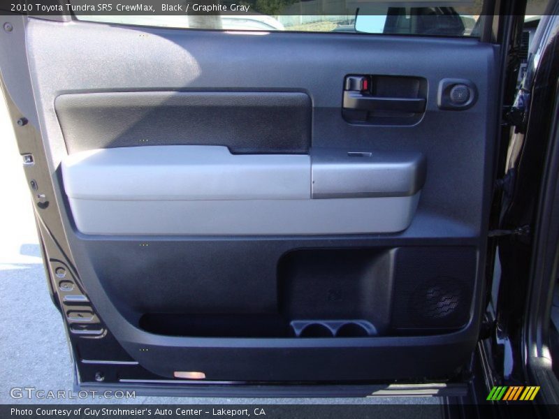 Black / Graphite Gray 2010 Toyota Tundra SR5 CrewMax