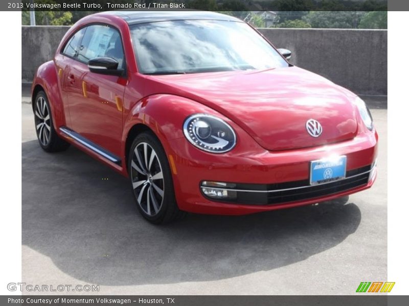 Tornado Red / Titan Black 2013 Volkswagen Beetle Turbo