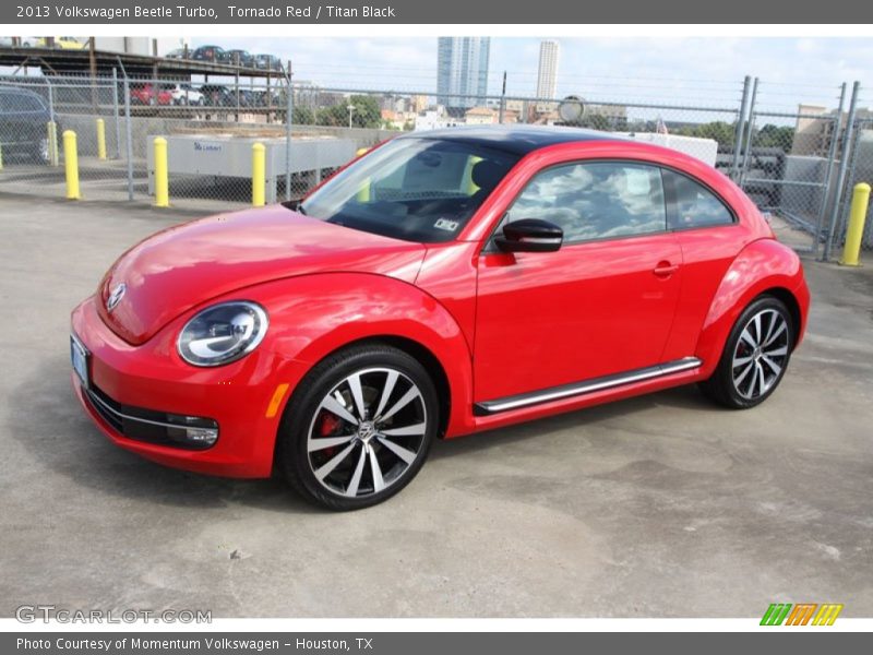 Tornado Red / Titan Black 2013 Volkswagen Beetle Turbo