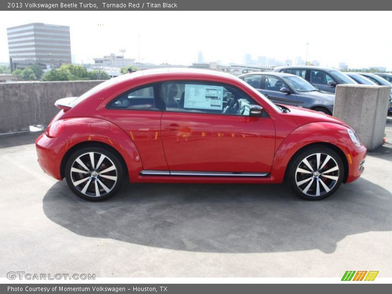 Tornado Red / Titan Black 2013 Volkswagen Beetle Turbo