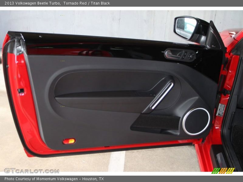 Tornado Red / Titan Black 2013 Volkswagen Beetle Turbo