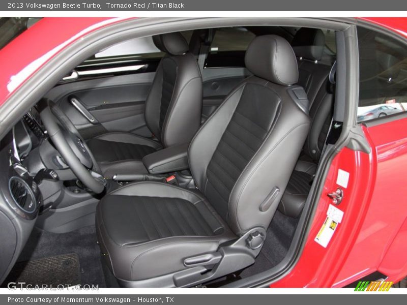 Tornado Red / Titan Black 2013 Volkswagen Beetle Turbo