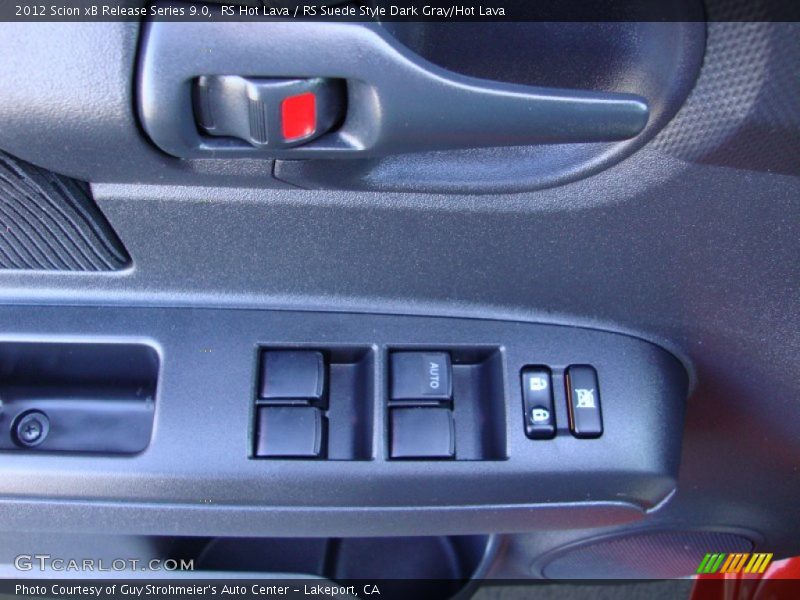 RS Hot Lava / RS Suede Style Dark Gray/Hot Lava 2012 Scion xB Release Series 9.0
