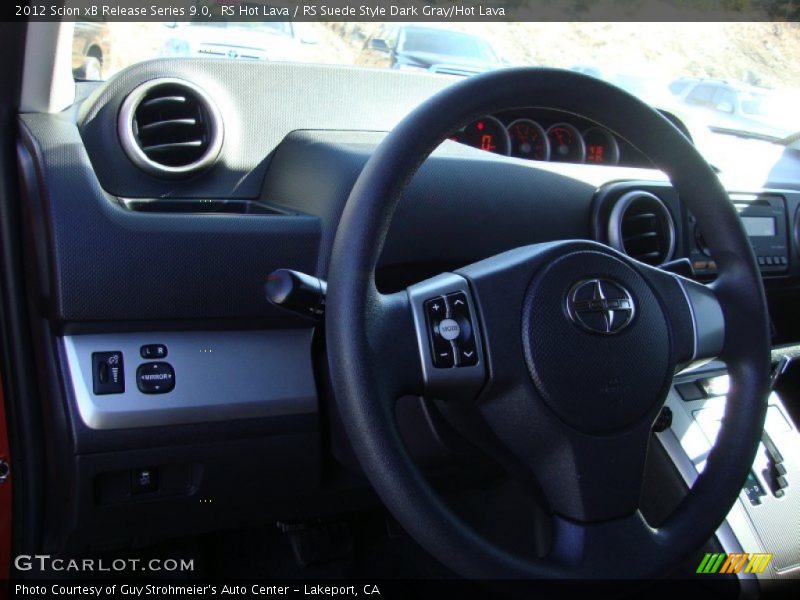 RS Hot Lava / RS Suede Style Dark Gray/Hot Lava 2012 Scion xB Release Series 9.0