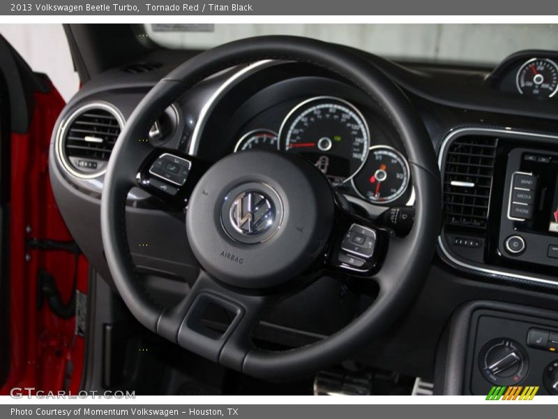 Tornado Red / Titan Black 2013 Volkswagen Beetle Turbo