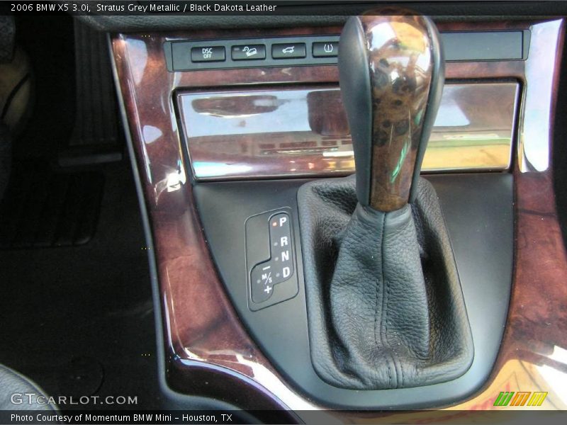 Stratus Grey Metallic / Black Dakota Leather 2006 BMW X5 3.0i