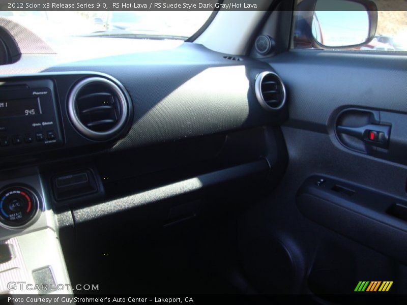 RS Hot Lava / RS Suede Style Dark Gray/Hot Lava 2012 Scion xB Release Series 9.0