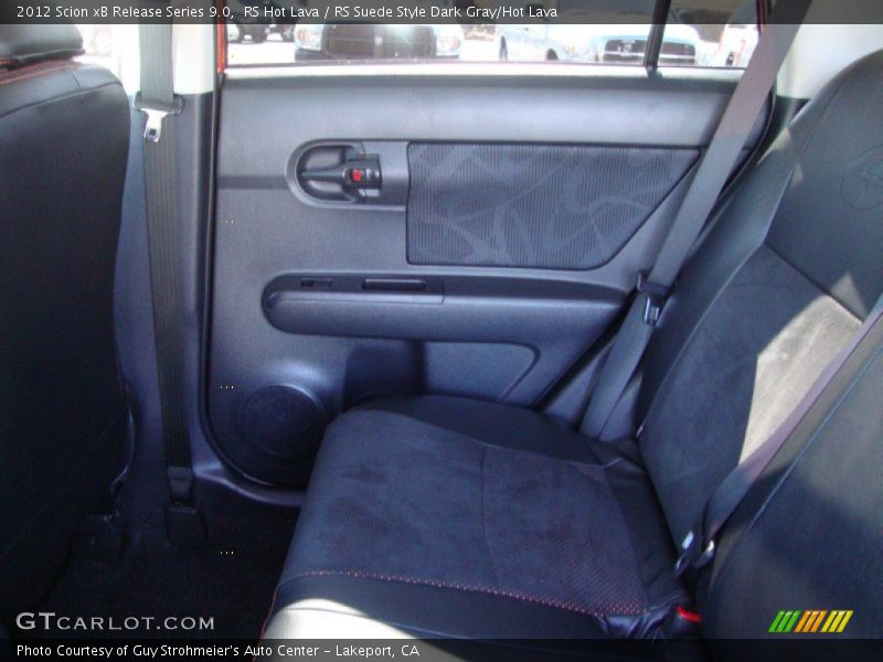 RS Hot Lava / RS Suede Style Dark Gray/Hot Lava 2012 Scion xB Release Series 9.0