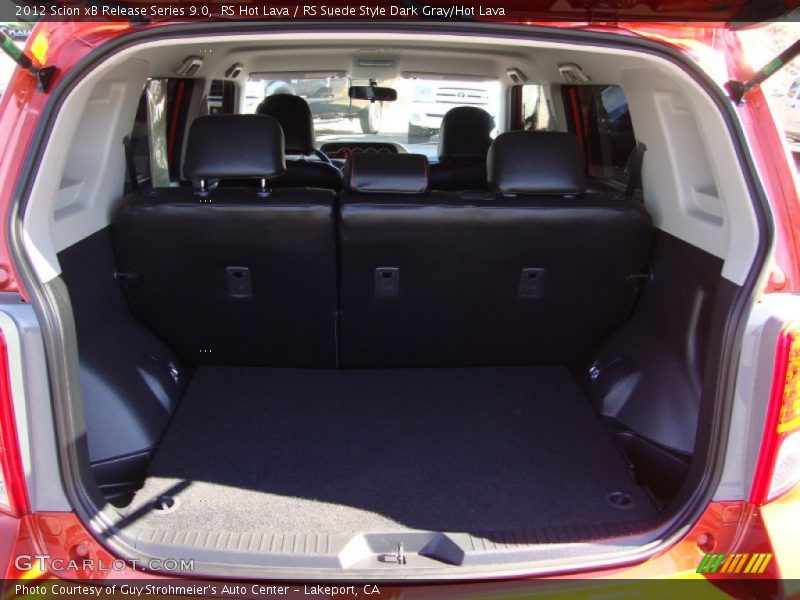 RS Hot Lava / RS Suede Style Dark Gray/Hot Lava 2012 Scion xB Release Series 9.0