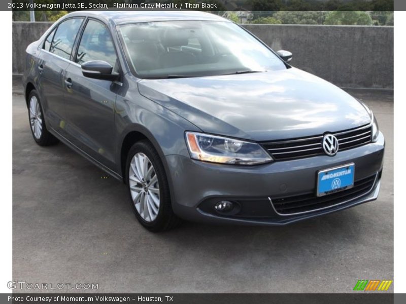 Platinum Gray Metallic / Titan Black 2013 Volkswagen Jetta SEL Sedan