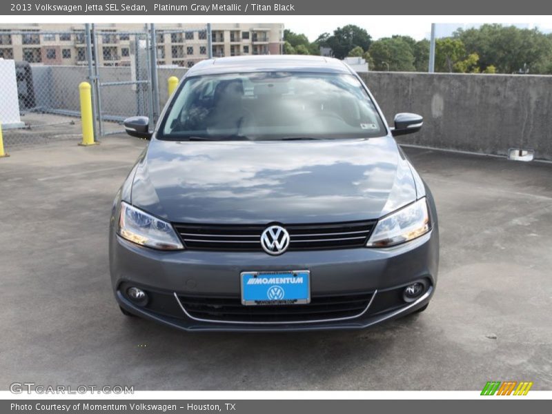 Platinum Gray Metallic / Titan Black 2013 Volkswagen Jetta SEL Sedan