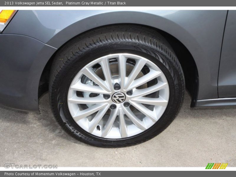 Platinum Gray Metallic / Titan Black 2013 Volkswagen Jetta SEL Sedan