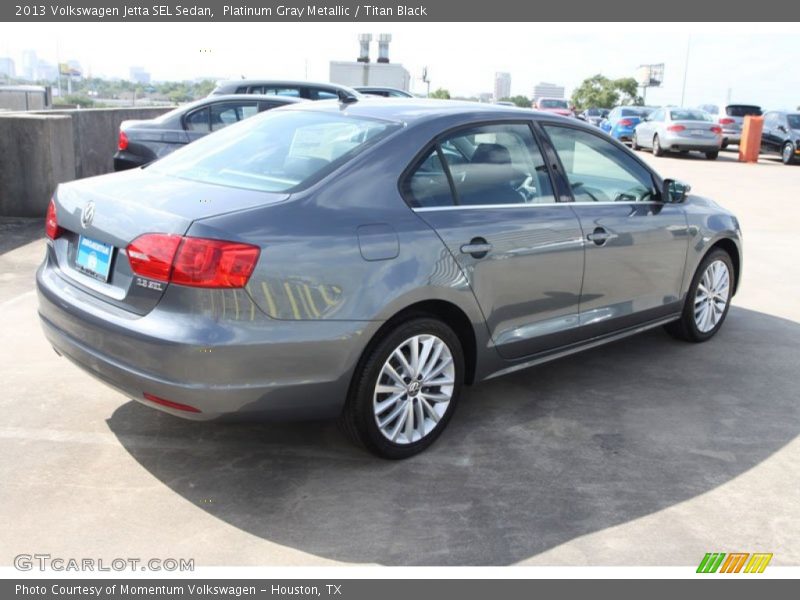Platinum Gray Metallic / Titan Black 2013 Volkswagen Jetta SEL Sedan