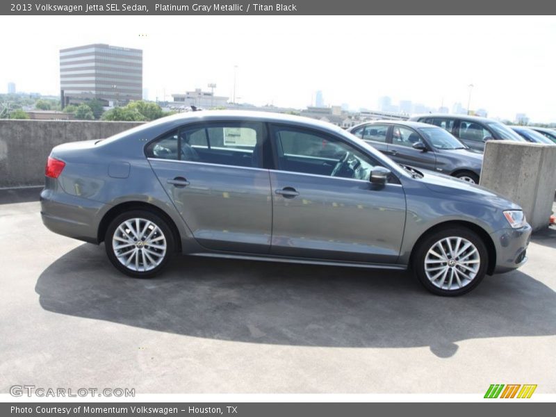 Platinum Gray Metallic / Titan Black 2013 Volkswagen Jetta SEL Sedan