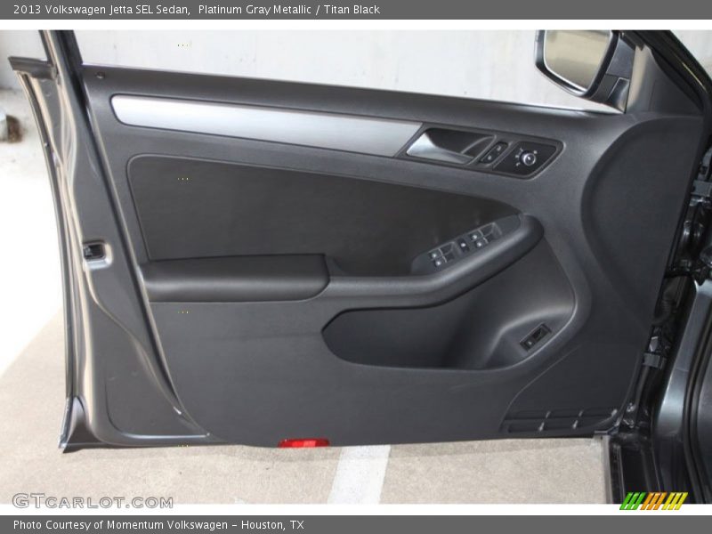 Platinum Gray Metallic / Titan Black 2013 Volkswagen Jetta SEL Sedan