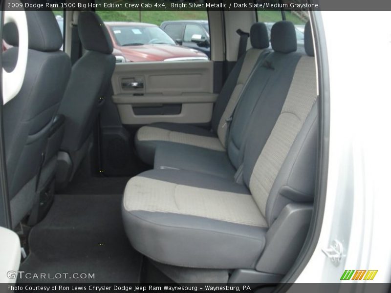 Bright Silver Metallic / Dark Slate/Medium Graystone 2009 Dodge Ram 1500 Big Horn Edition Crew Cab 4x4