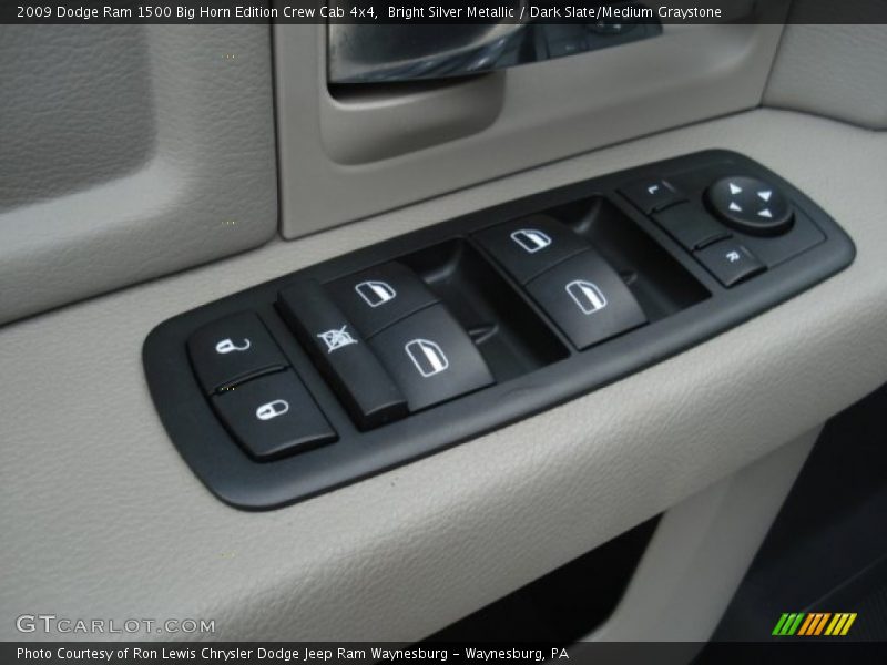 Bright Silver Metallic / Dark Slate/Medium Graystone 2009 Dodge Ram 1500 Big Horn Edition Crew Cab 4x4