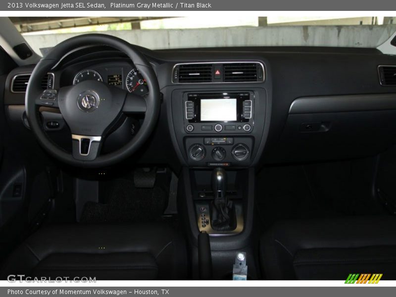 Platinum Gray Metallic / Titan Black 2013 Volkswagen Jetta SEL Sedan