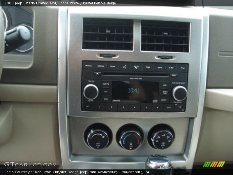 Stone White / Pastel Pebble Beige 2008 Jeep Liberty Limited 4x4