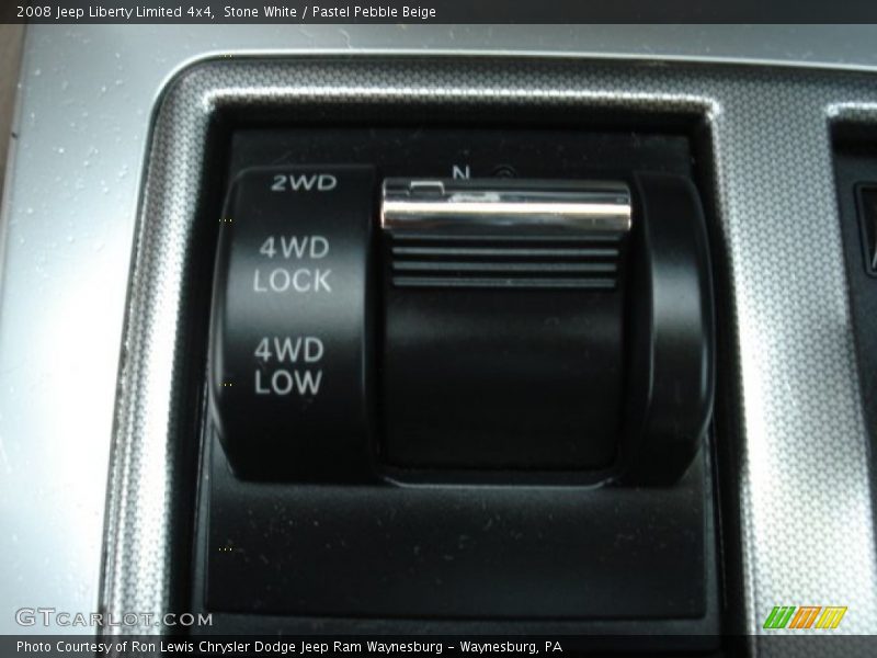 Stone White / Pastel Pebble Beige 2008 Jeep Liberty Limited 4x4