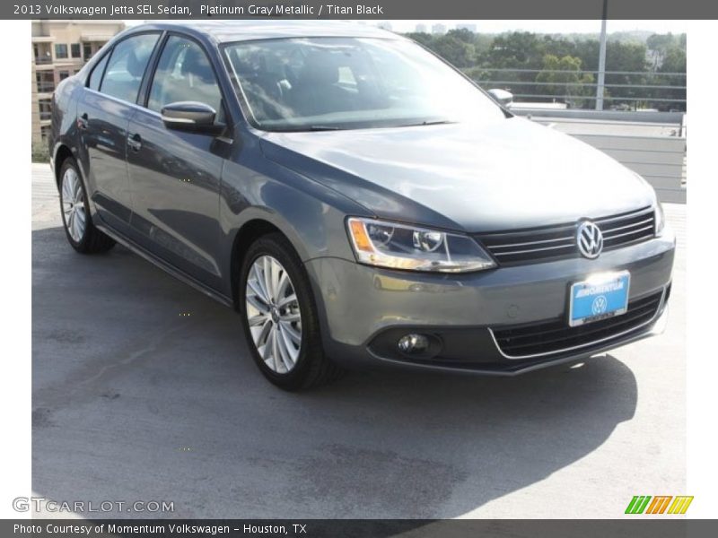 Platinum Gray Metallic / Titan Black 2013 Volkswagen Jetta SEL Sedan