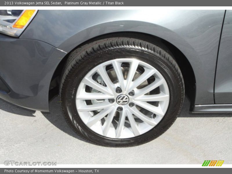 Platinum Gray Metallic / Titan Black 2013 Volkswagen Jetta SEL Sedan