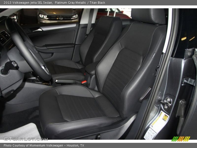 Platinum Gray Metallic / Titan Black 2013 Volkswagen Jetta SEL Sedan
